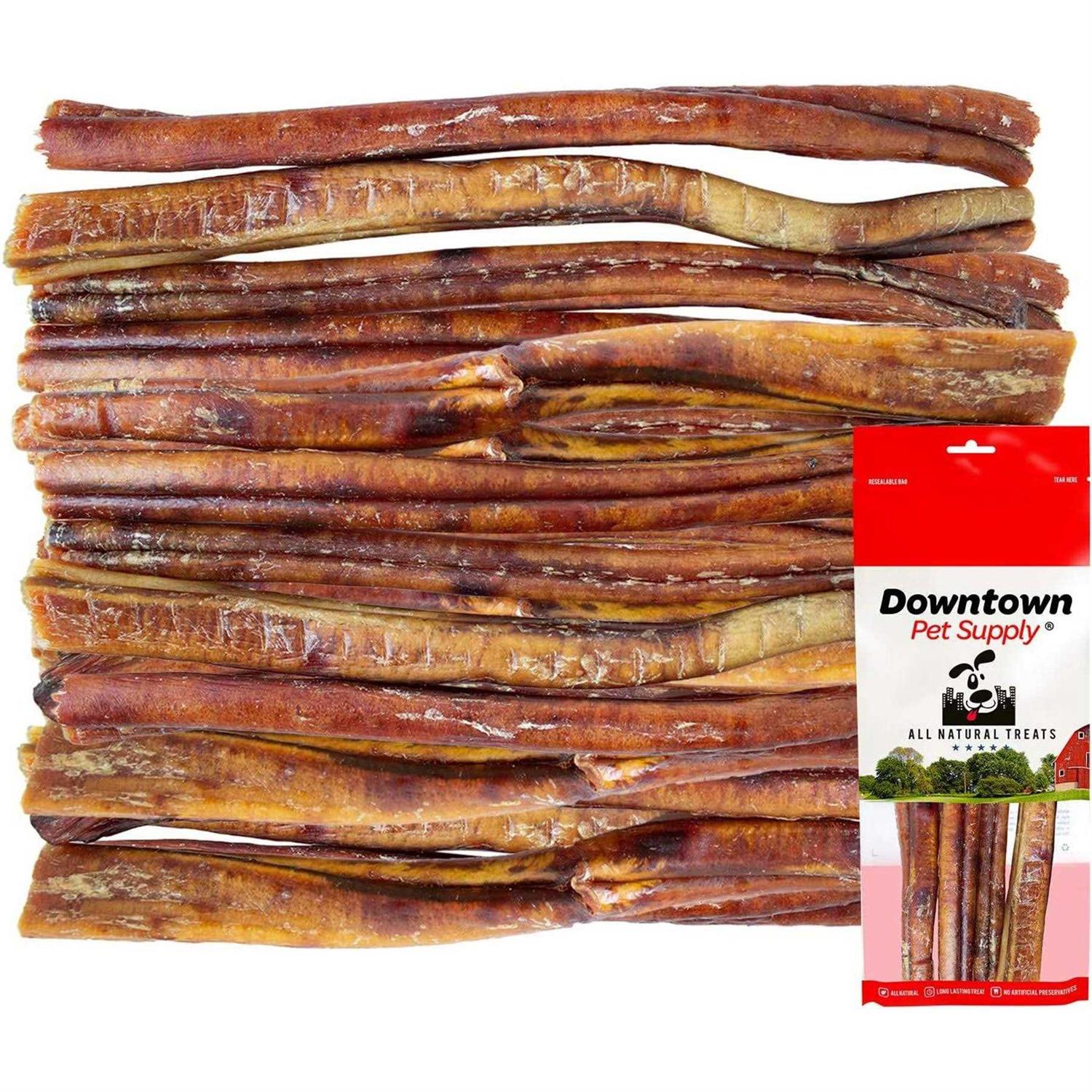 Downtown Pet Supply Bully Sticks For Dogs Thick Rawhide Free Dog Chews - Healthber