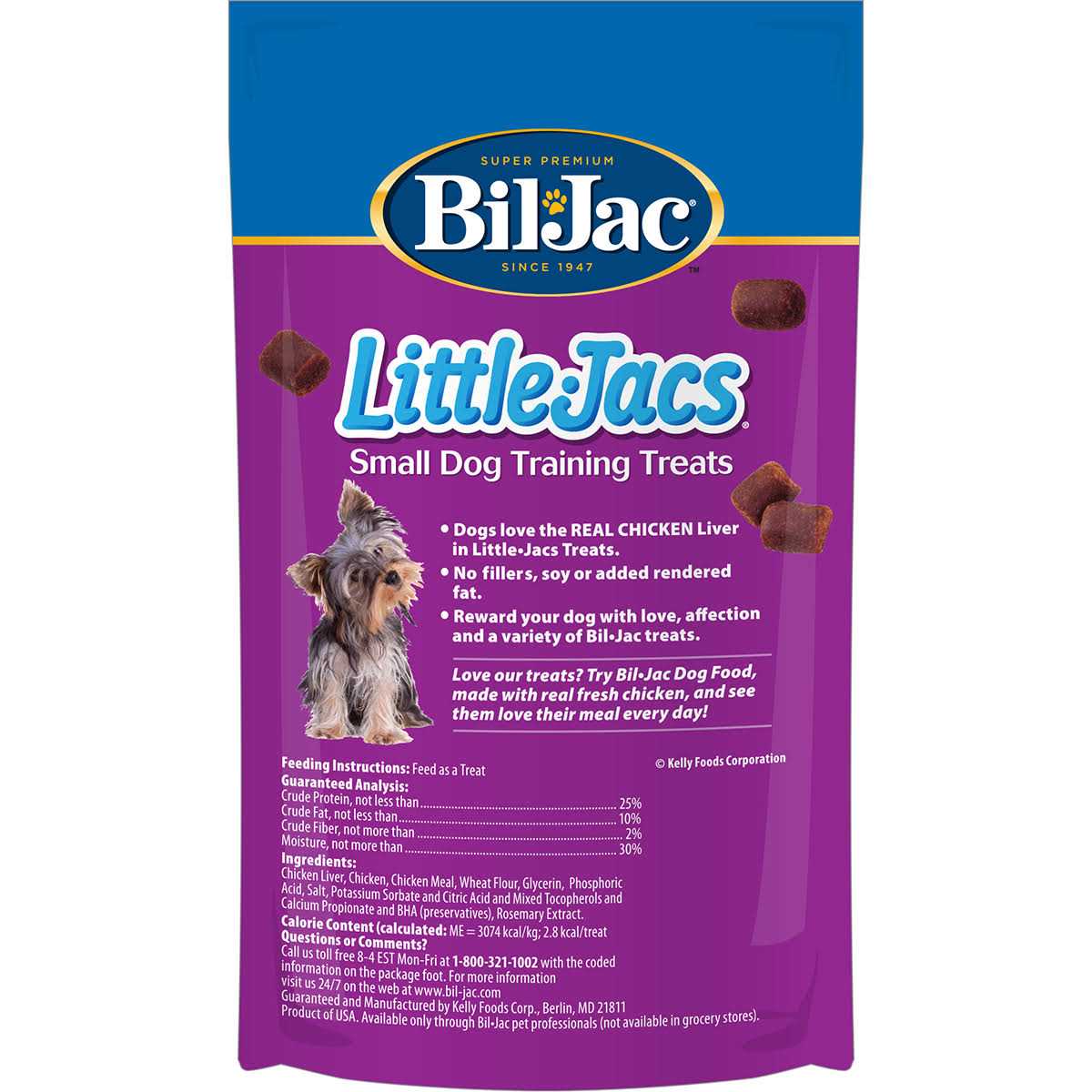 Bil-Jac Little Jacs Small Dog Treats - Healthber