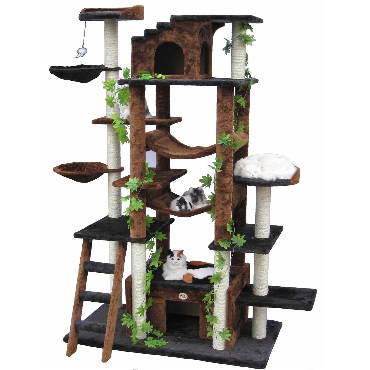 Go Pet Club 77-inch Cat Tree - Healthber
