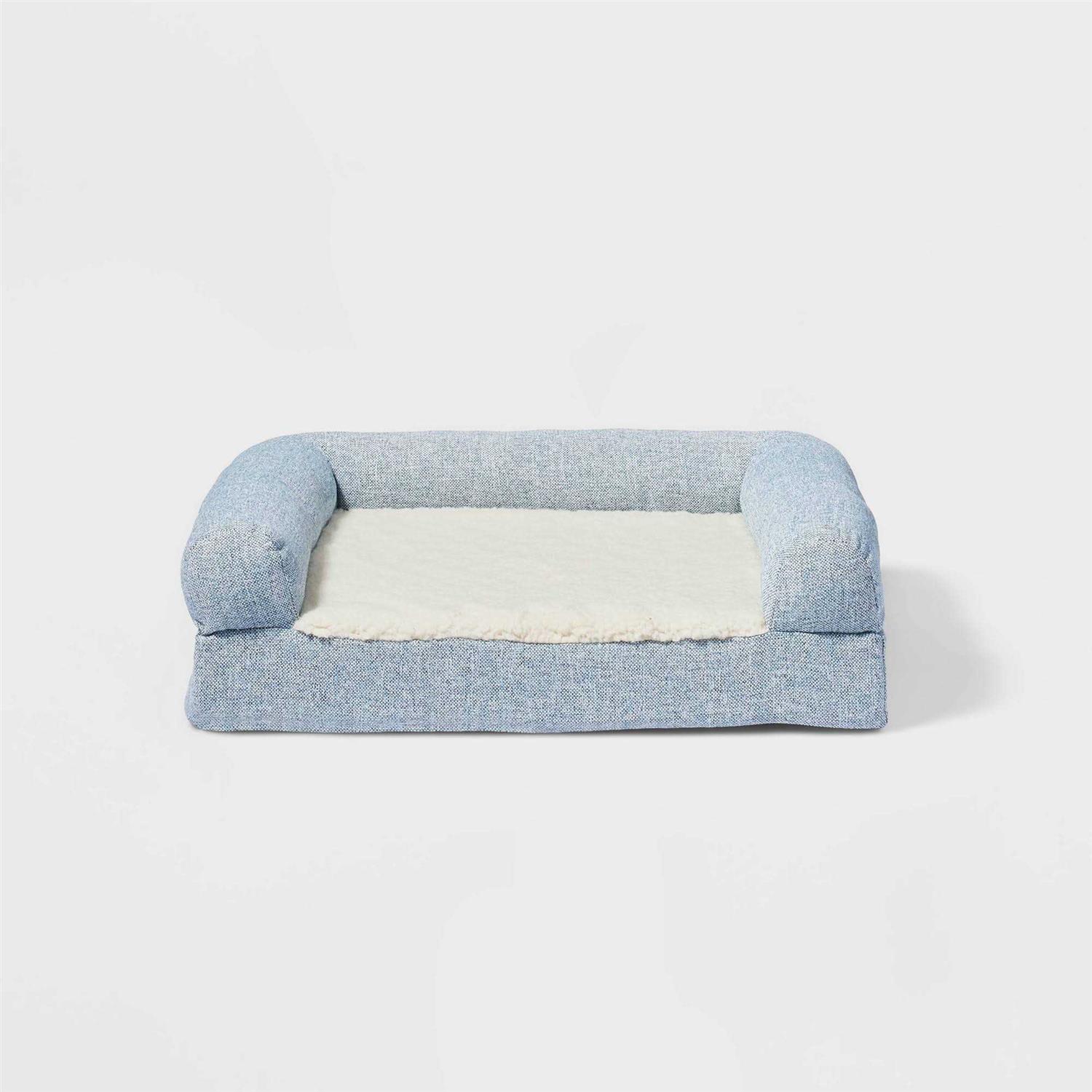Boots & Barkley Sofa Bolster Dog Bed - Healthber