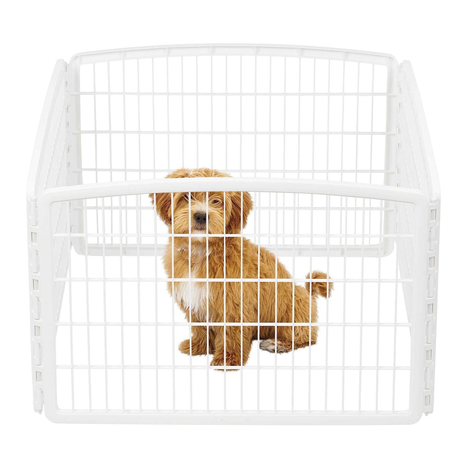 Iris Exercise 4-Panel Pet Playpen without Door - Healthber