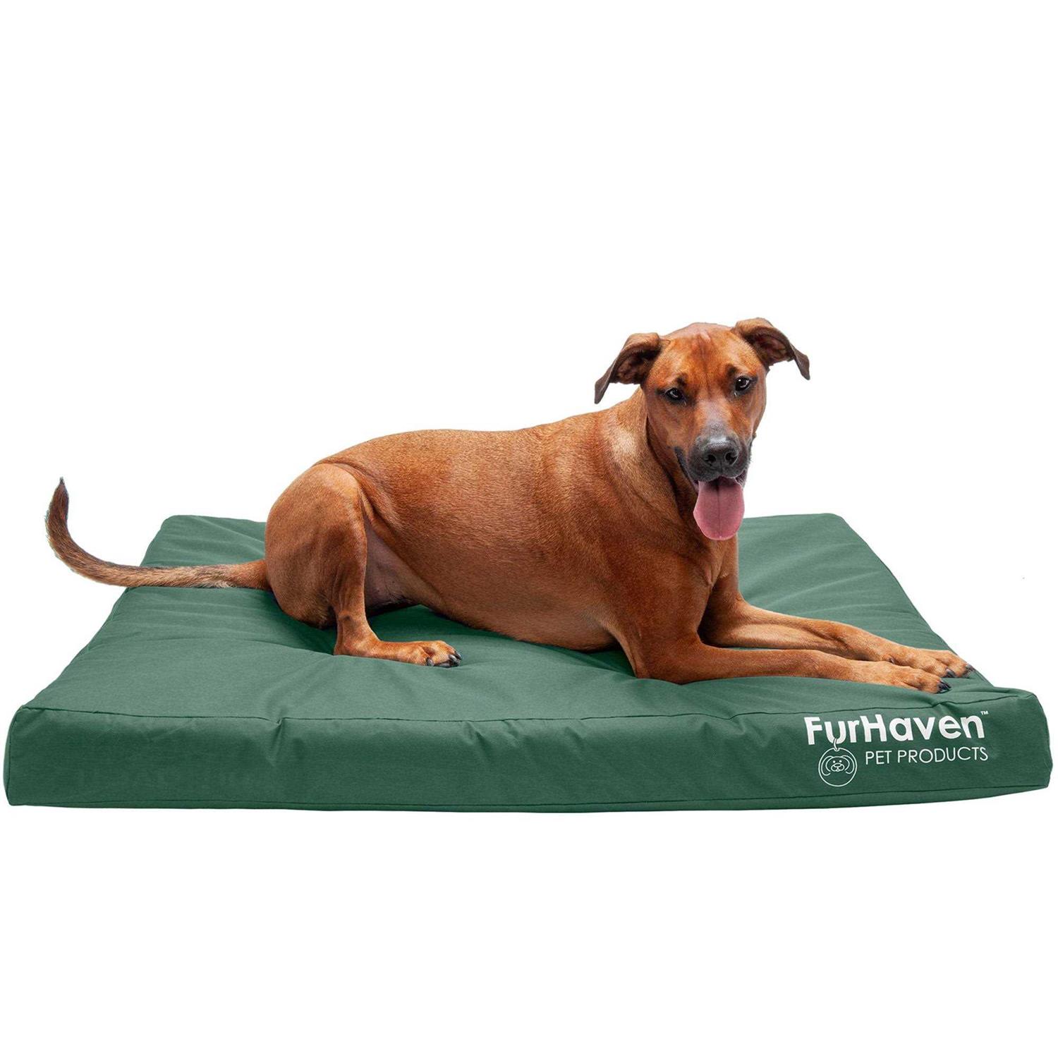 FurHaven Deluxe Dog Bed Indoor/Outdoor - Healthber