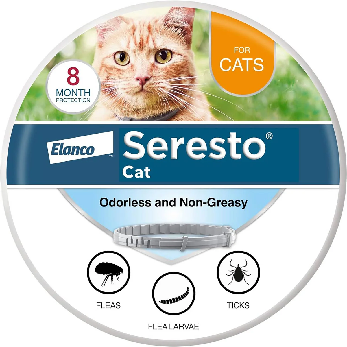 Seresto Flea & Tick Collar for Cats - Healthber
