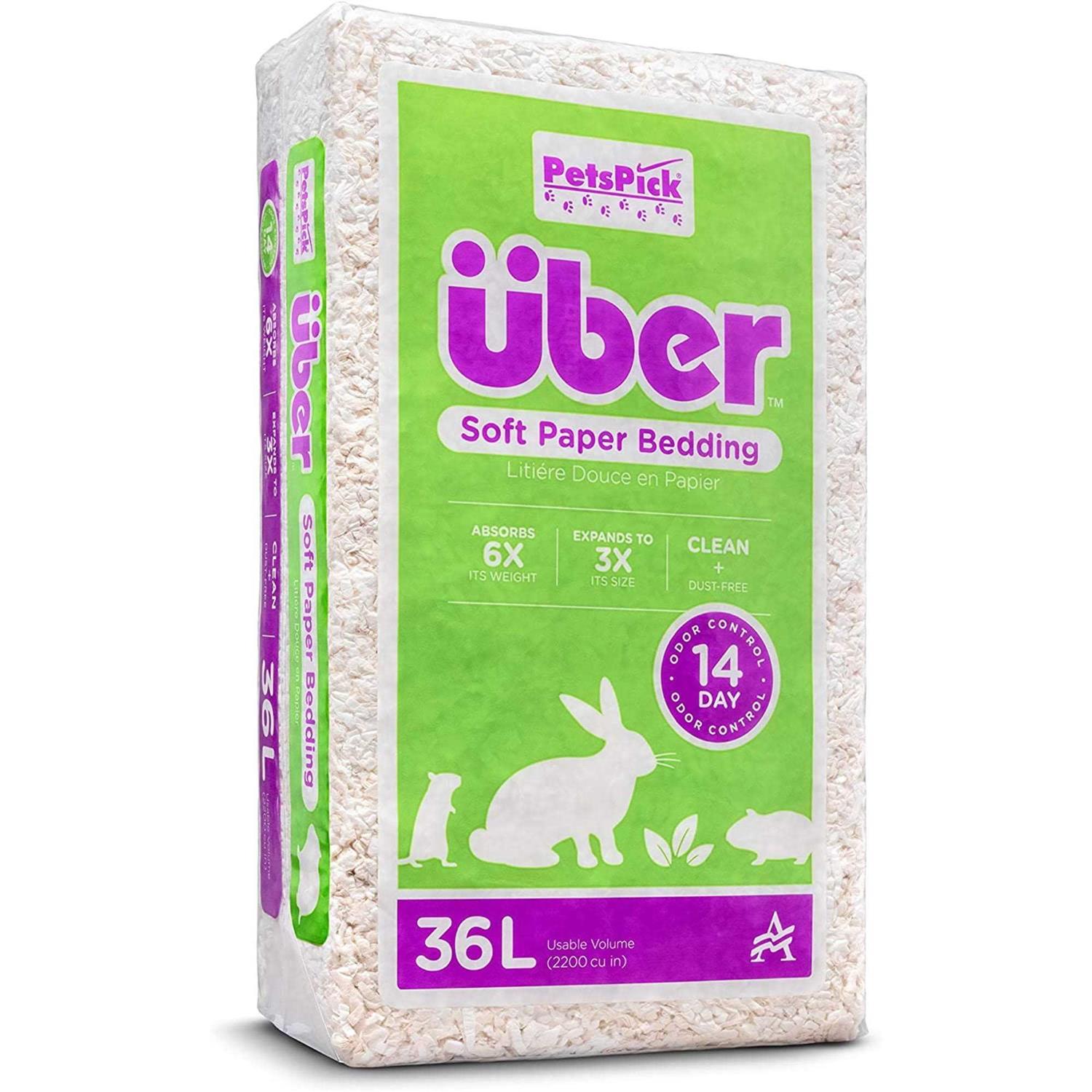 Pets Pick Uber Soft Paper Pet Bedding - Healthber