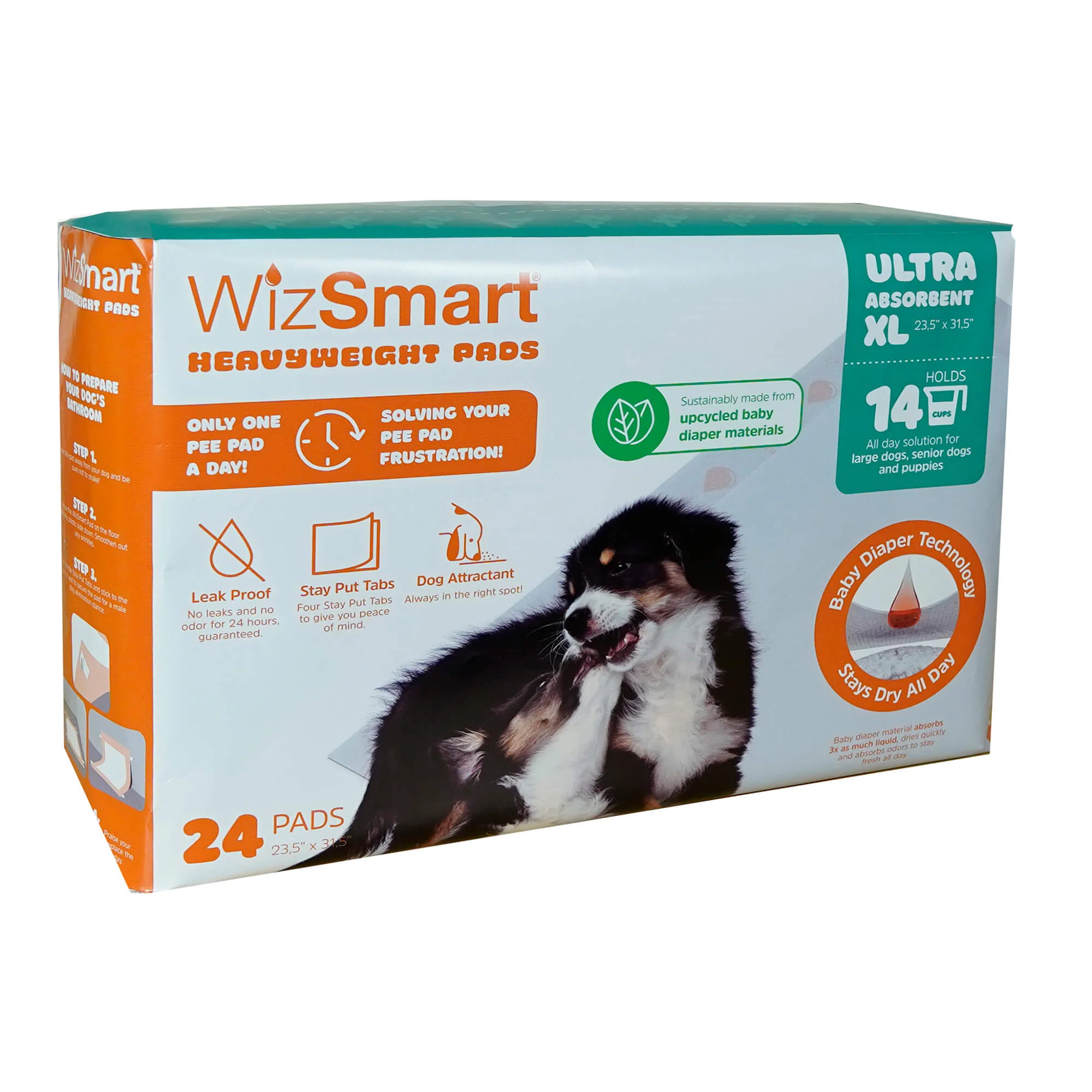 Wizsmart Heavyweight Ultra Absorbent Pads - Healthber