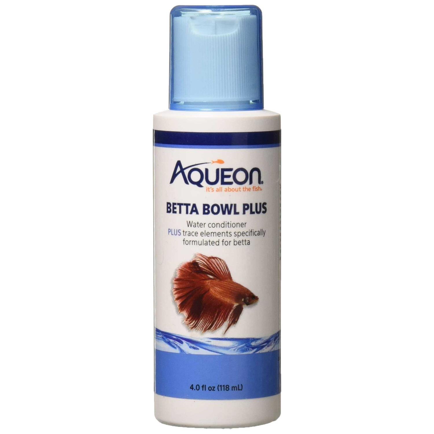 Aqueon Betta Bowl Plus Water Conditioner - Healthber