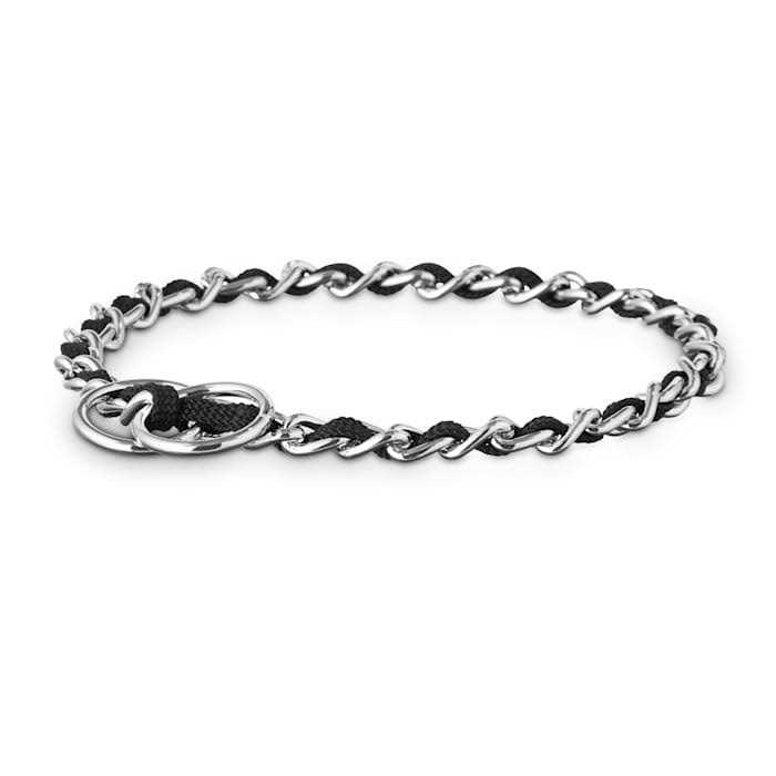 EveryYay Black Comfort Chain Dog Collar - Healthber