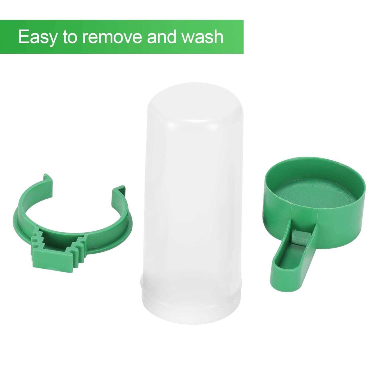 Lamoutor 4Pcs Bird Water Feeder Plastic Drinker Feeder Water Clip For Parrots Budgie Cockatiel Lovebirds - Healthber