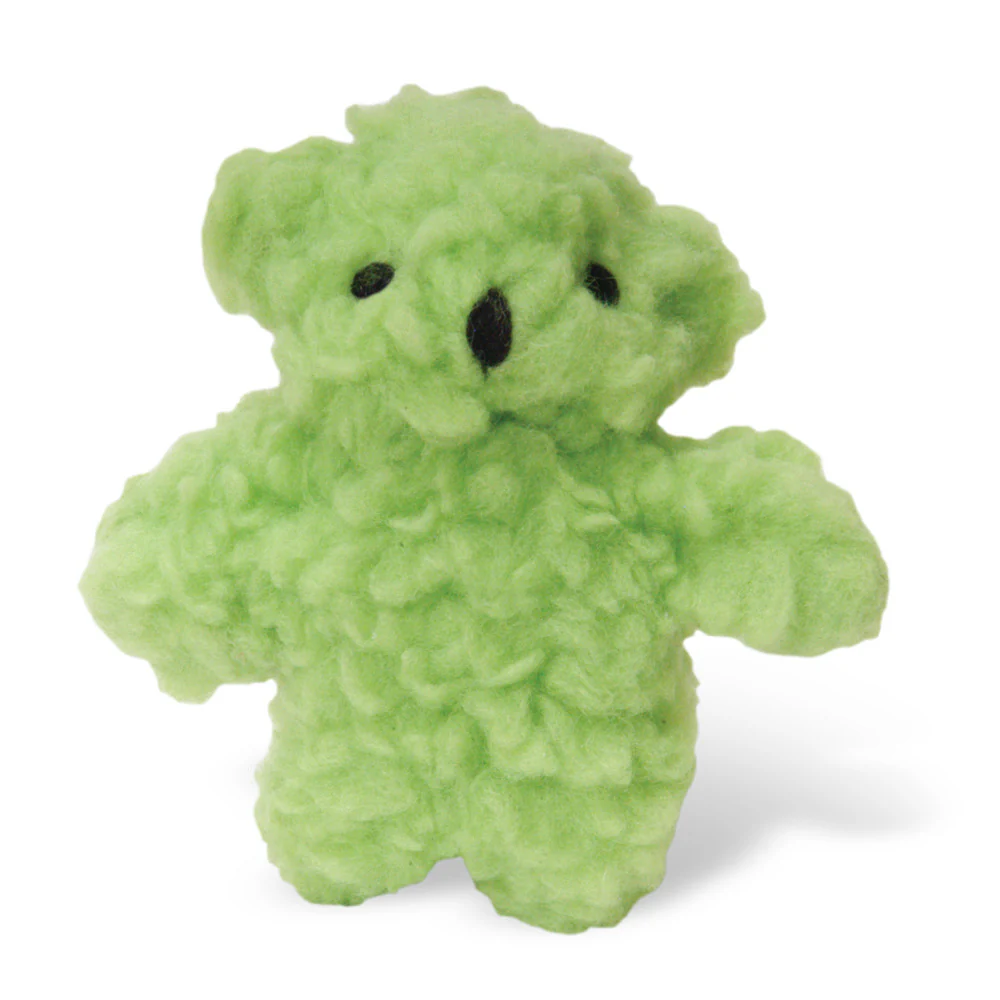 Fleecy Bear Dog Toy with Squeaker, Each - Healthber