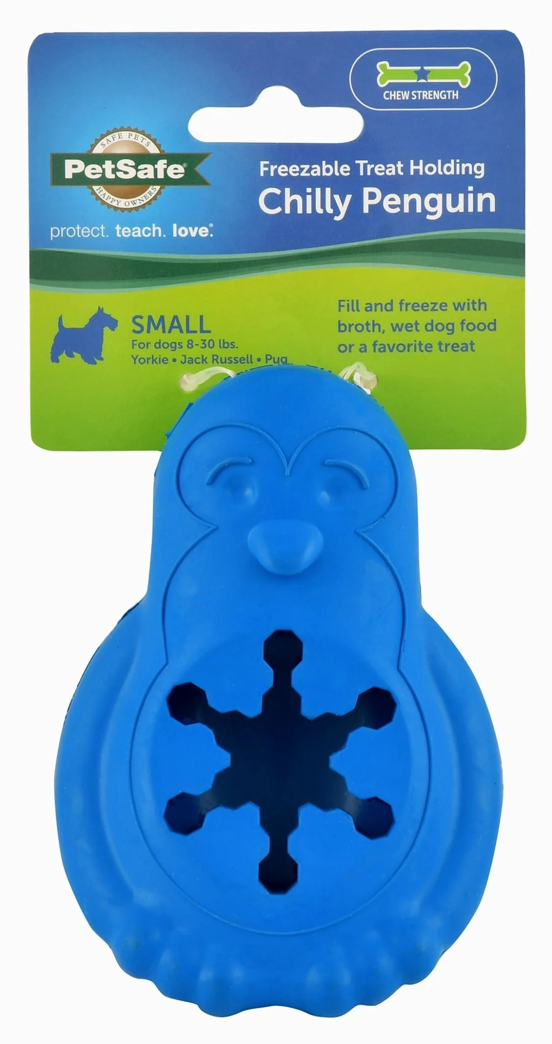 Chilly Penguin Freezable Treat Toy - Healthber