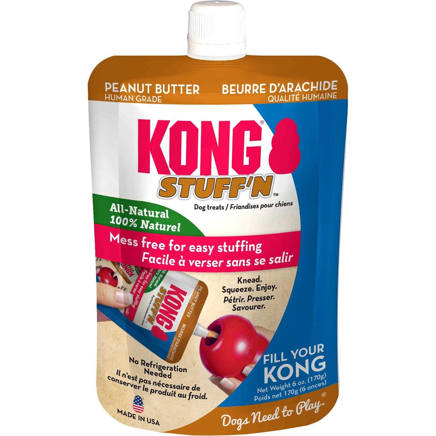 KONG Stuff’N All Natural Peanut Butter - Healthber