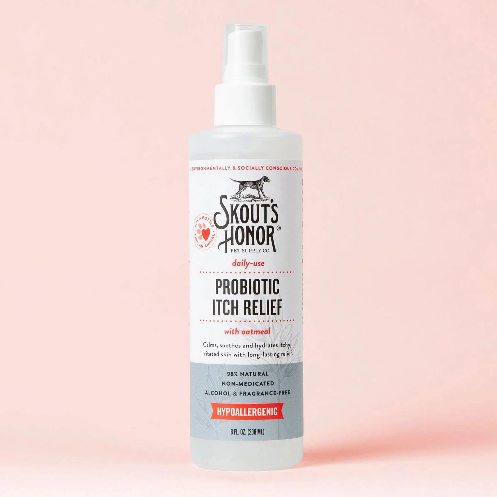 Skout's Honor Probiotic Itch Relief, 8 oz - Healthber