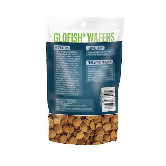 GloFish Cory Wafers Fish Food for GloFish Sharks and Cory Catfish - Healthber