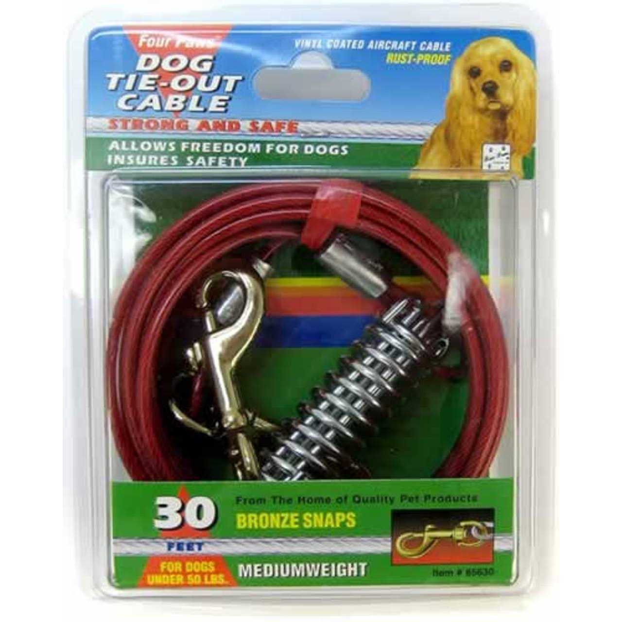Four Paws Tie Out Cable - Healthber