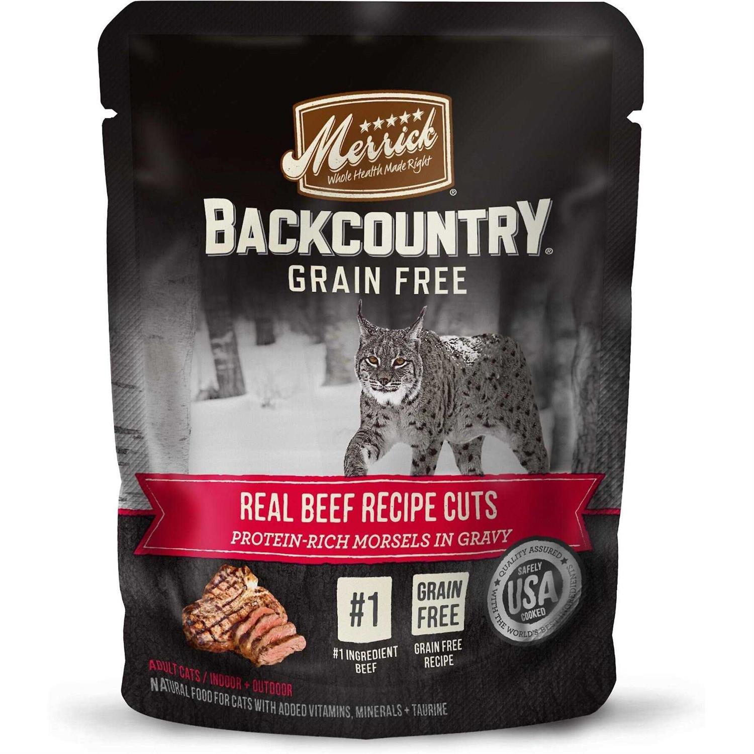 Merrick Backcountry Cat Food Real Cuts - Healthber