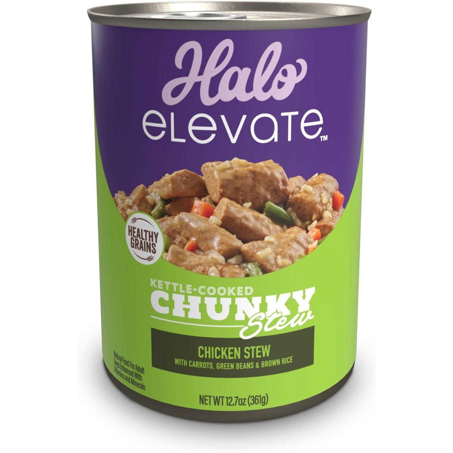 Halo Elevate Kettle Cooked Chunky Healthy Grains Chicken Stew - Healthber