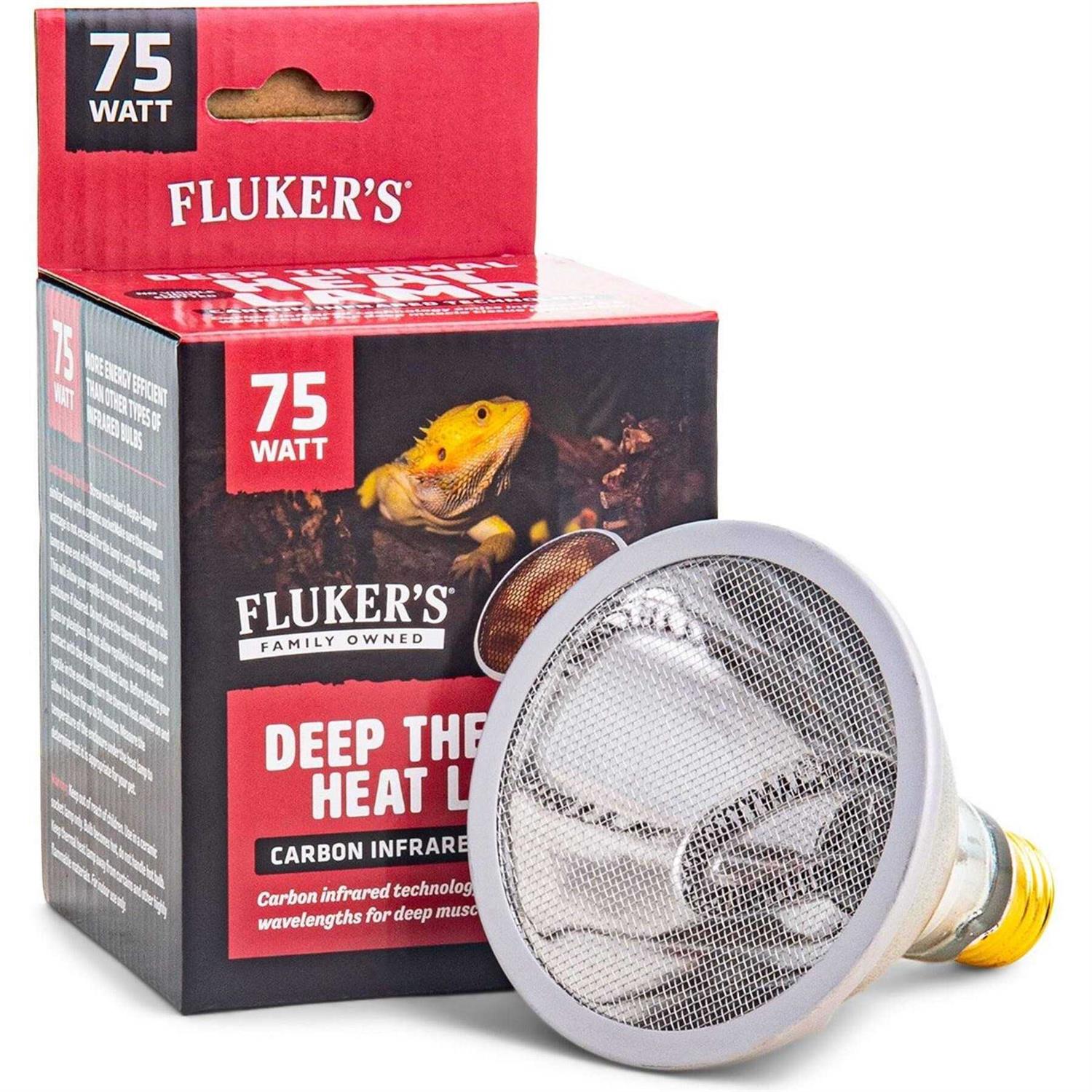 Flukers Deep Thermal Heat Lamp for Reptiles - Healthber