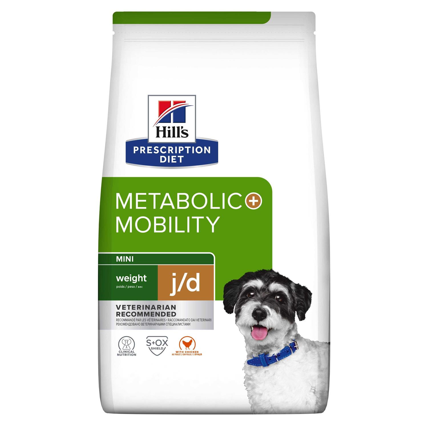 Hill’s Prescription Diet Metabolic + Mobility Weight & Joint Care Chicken Flavor Dry Dog Food - Healthber