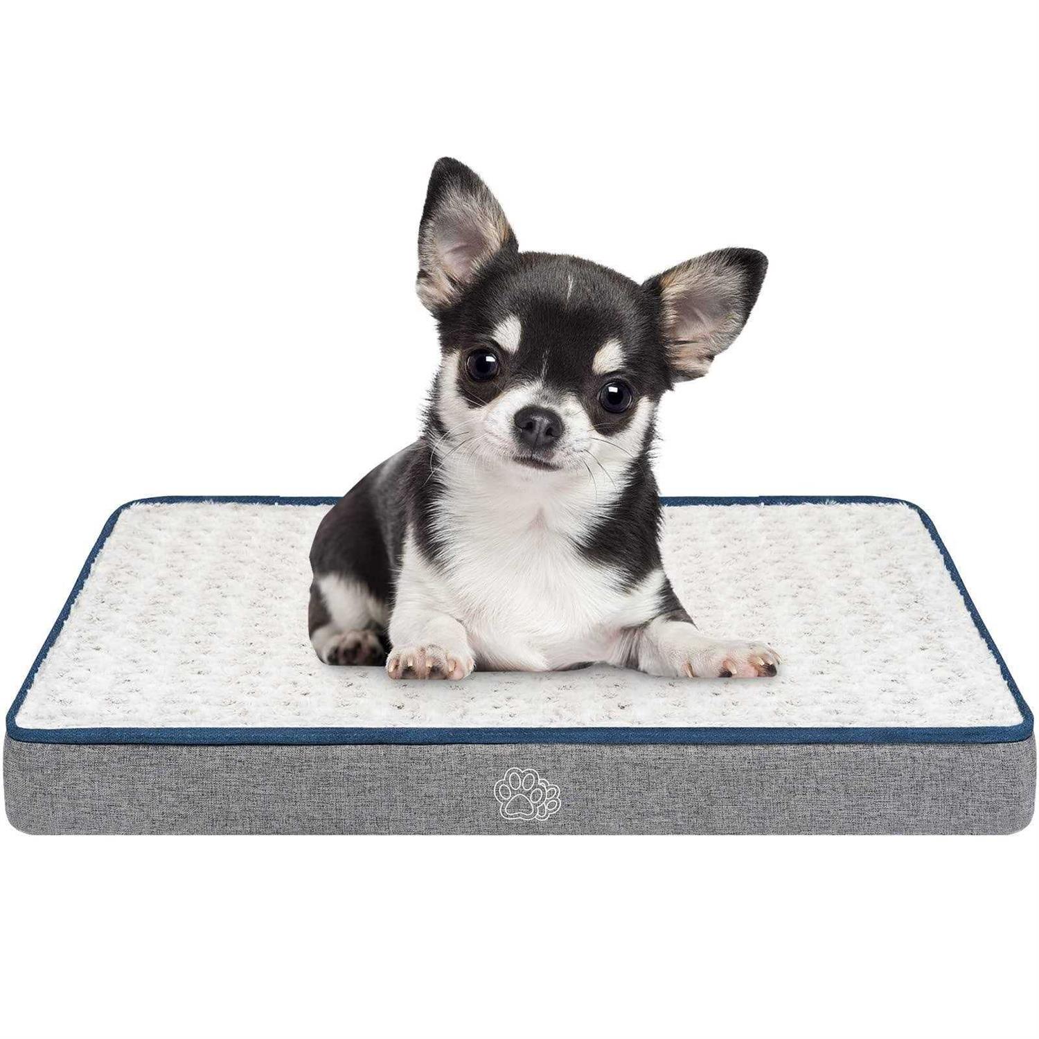 EMPSIGN Dog Bed Crate Pad Washable Removable Cover - Healthber