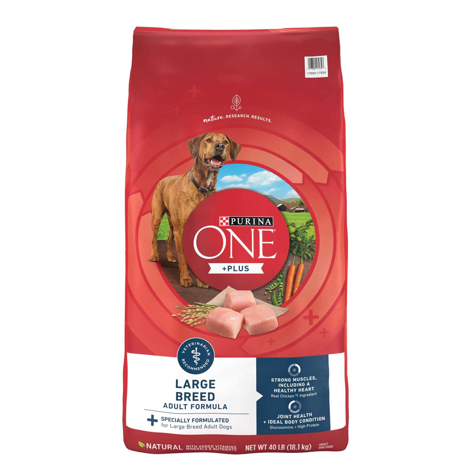 Purina ONE Natural Large Breed Adult Dry Dog Food - Healthber