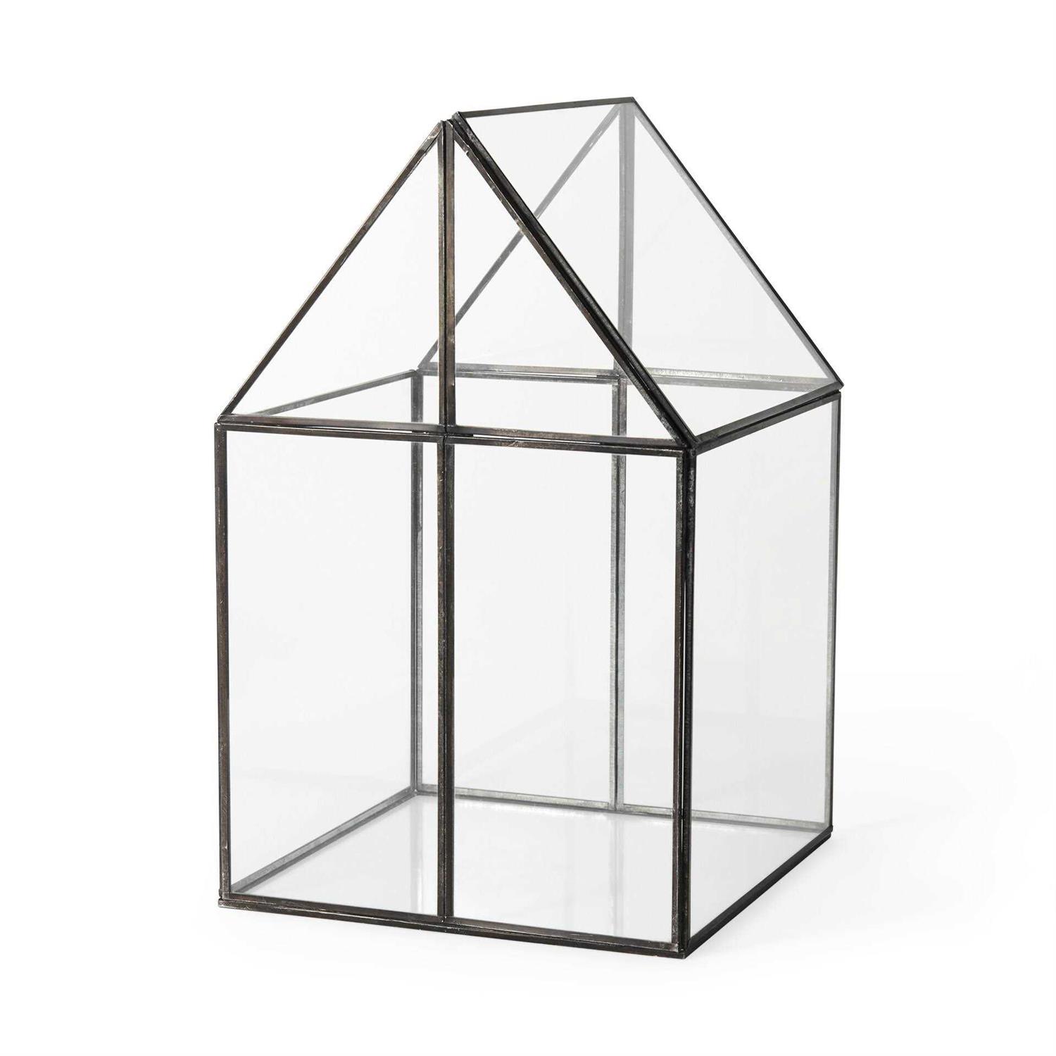 Mercana Sikes 6L x 6W x 10H Glass Terrarium - Healthber