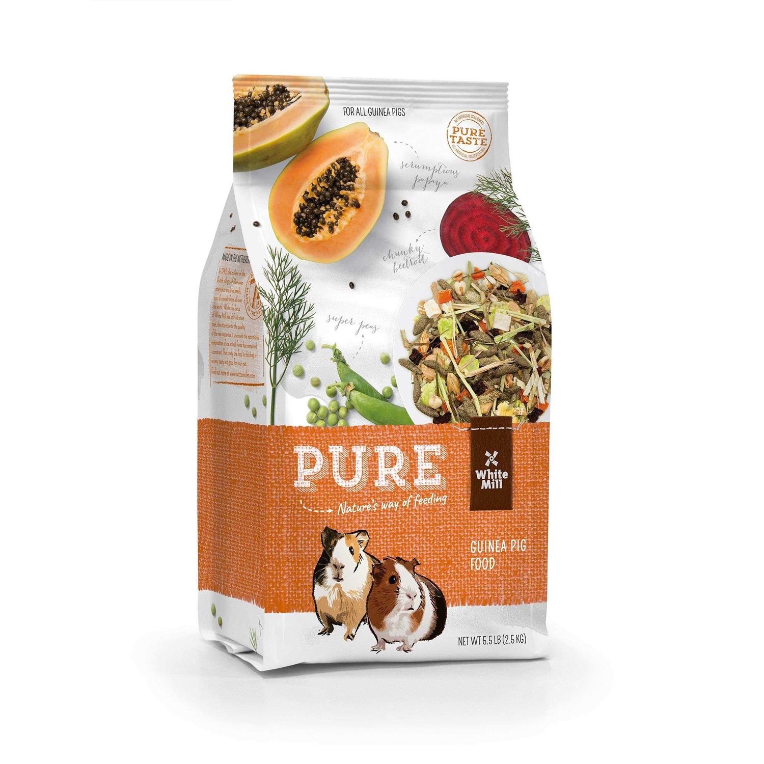 White Mill Pure Guinea Pig Food - Healthber