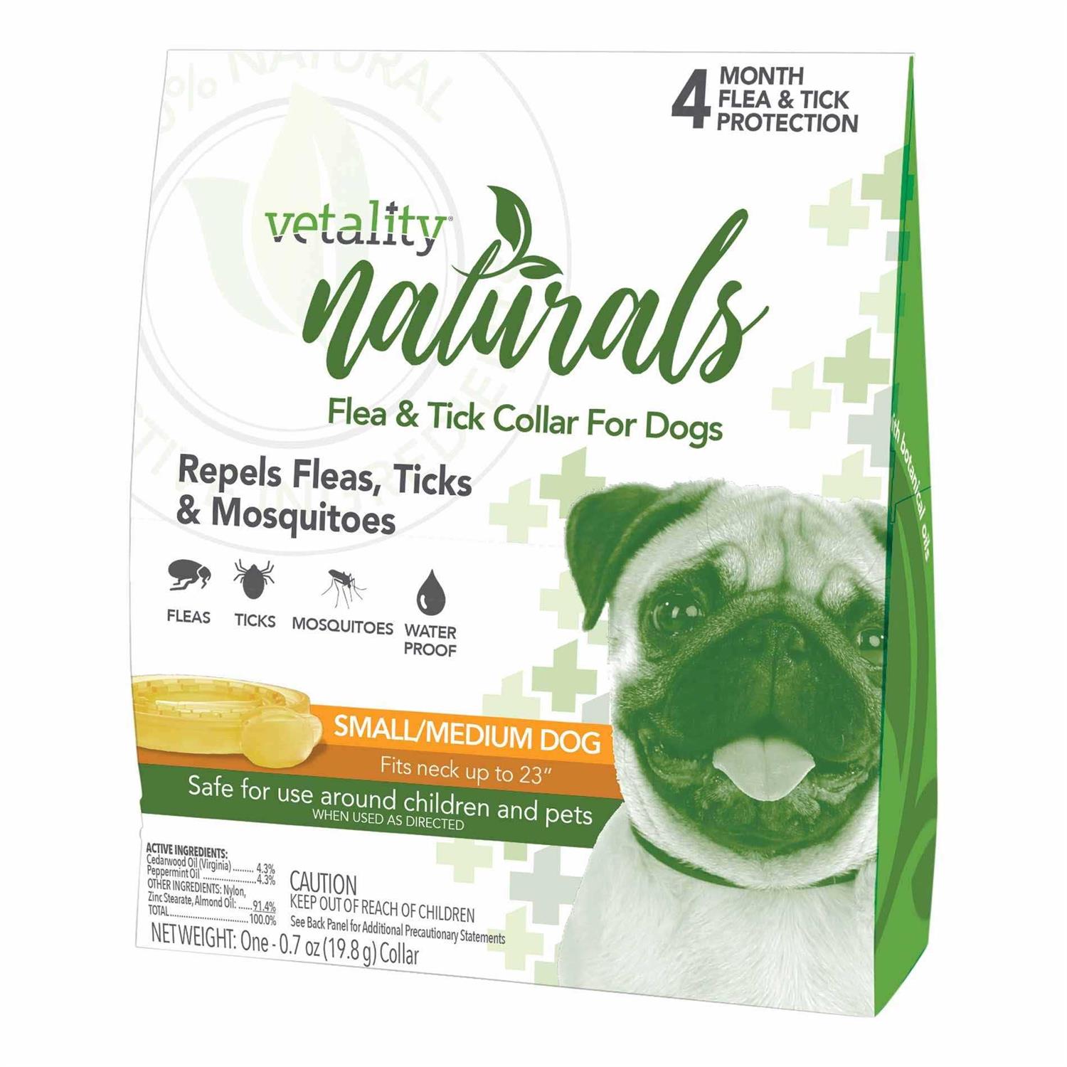 Vetality Naturals Flea & Tick Collar for Dogs - Healthber
