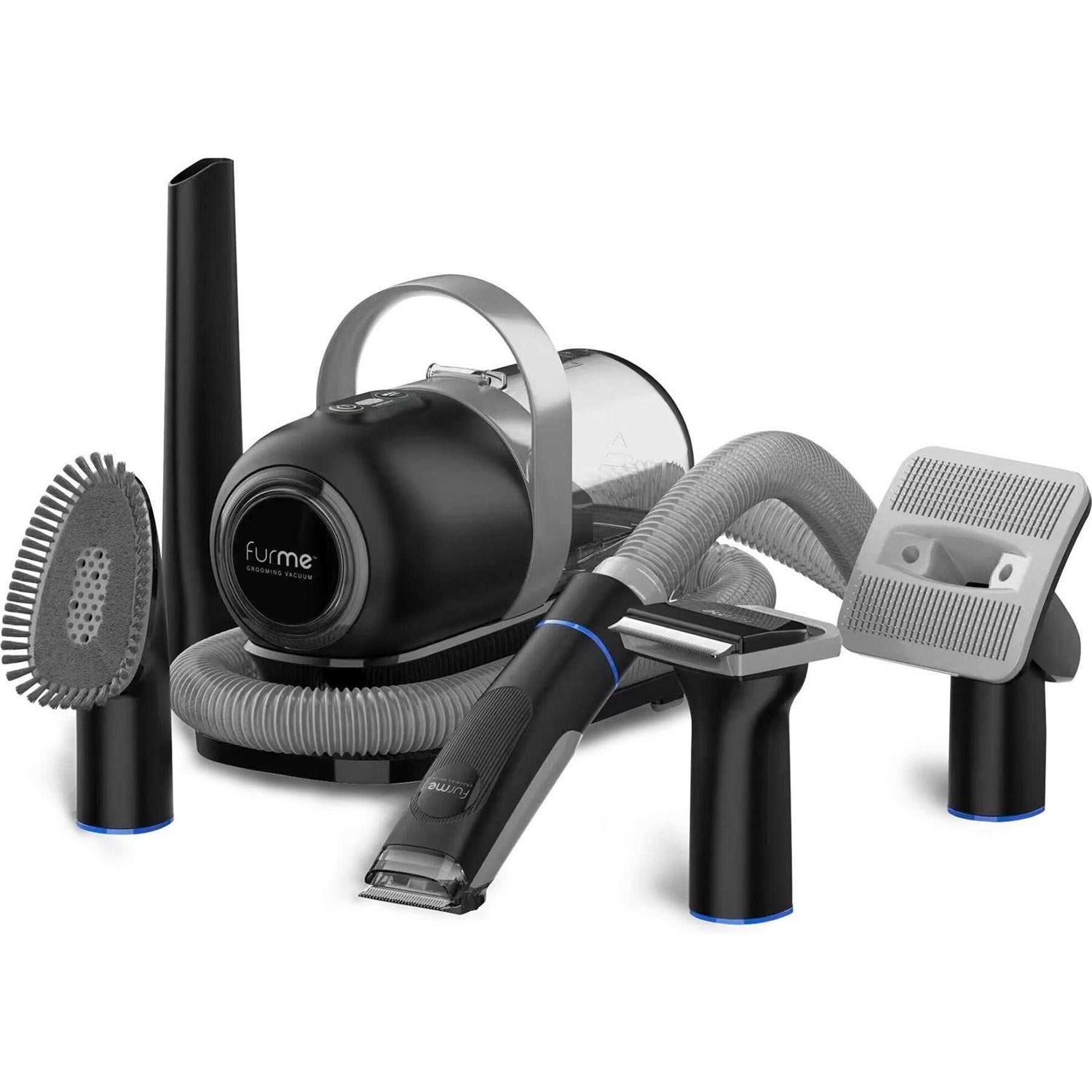 furMe Original Pet Grooming Vacuum Kit, 5 Pet Grooming Tools, Works for All Dogs, Cats, and Pet Fur - Healthber