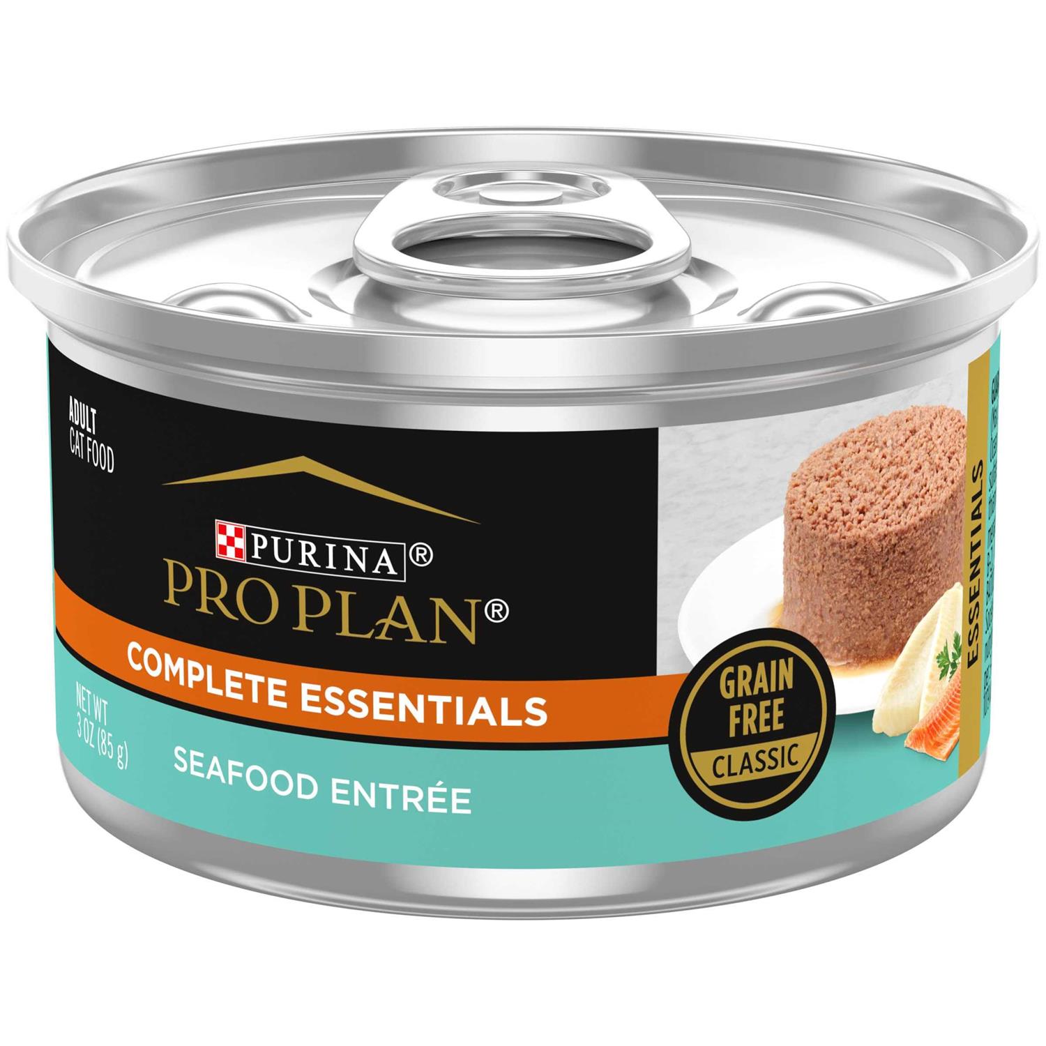 Purina Pro Plan Seafood Entree Wet Cat Food - Healthber