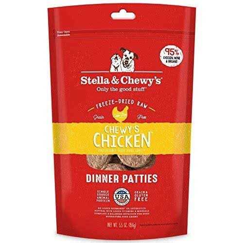 Stella & Chewy’s Dinner Patties Chicken Freeze-Dried Dog Food - Healthber