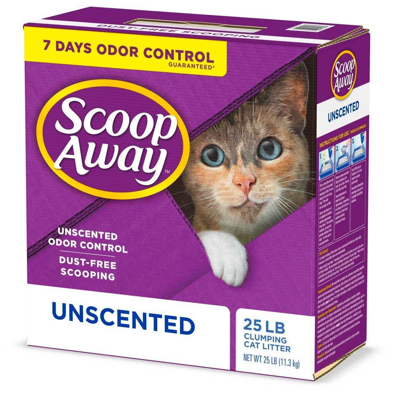 Scoop Away Unscented Clumping Cat Litter - Healthber