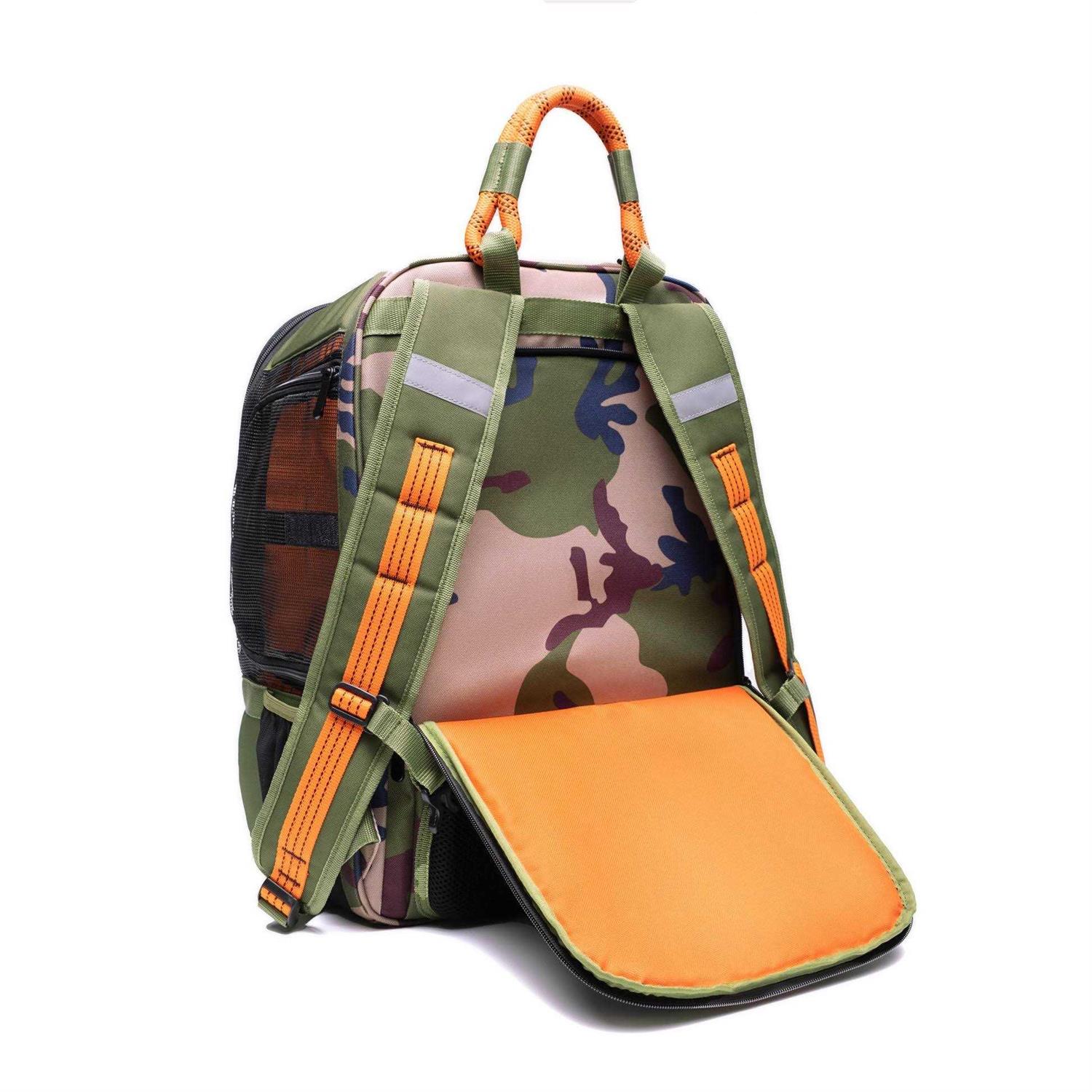 ROVERLUND Airline-Compliant Pet Backpack Carrier For pets up to 25lbs - Healthber