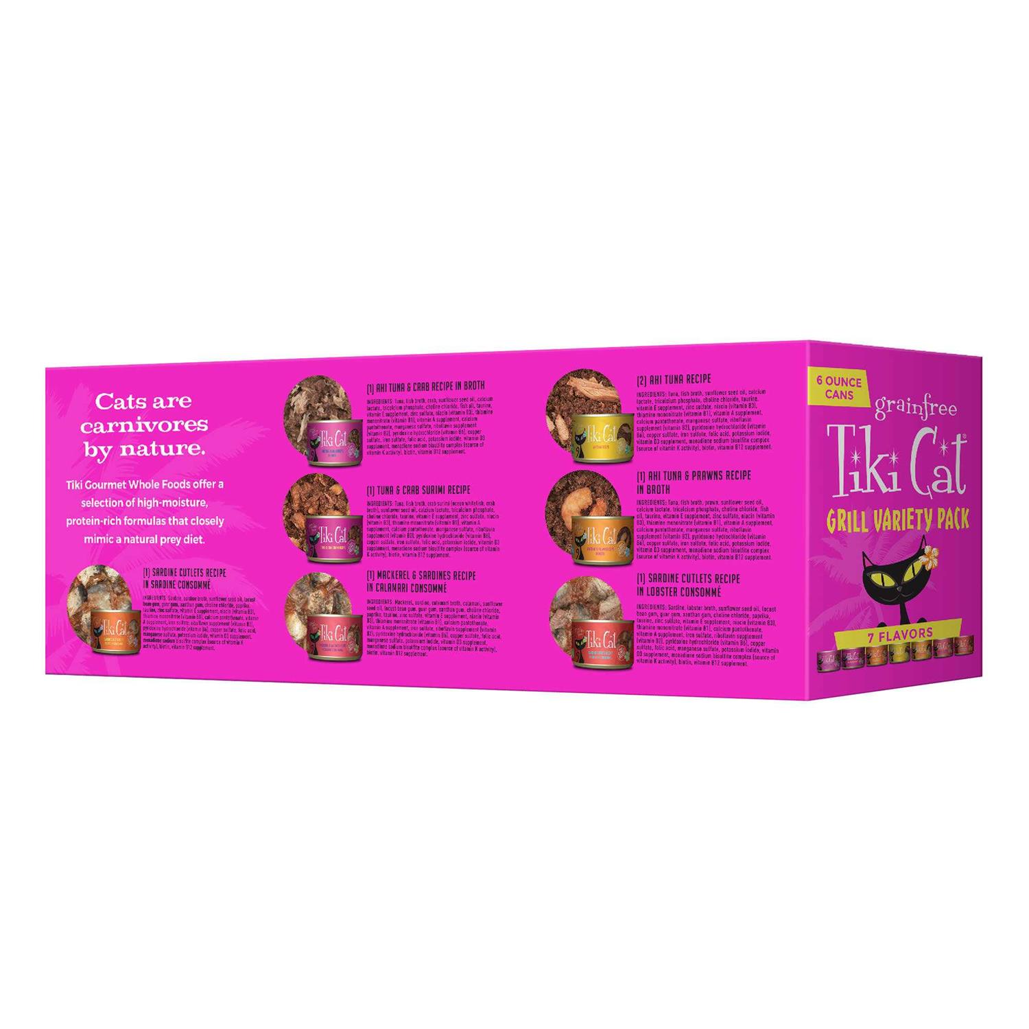 Tiki Cat Grill Variety Pack Wet Food - Healthber