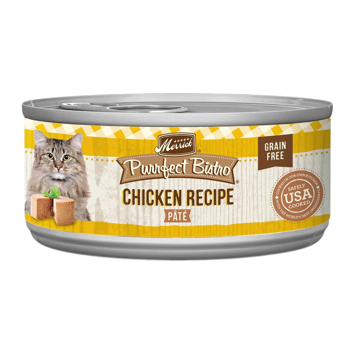 Merrick Grain Free Purrfect Bistro Pate Cat Food - Healthber