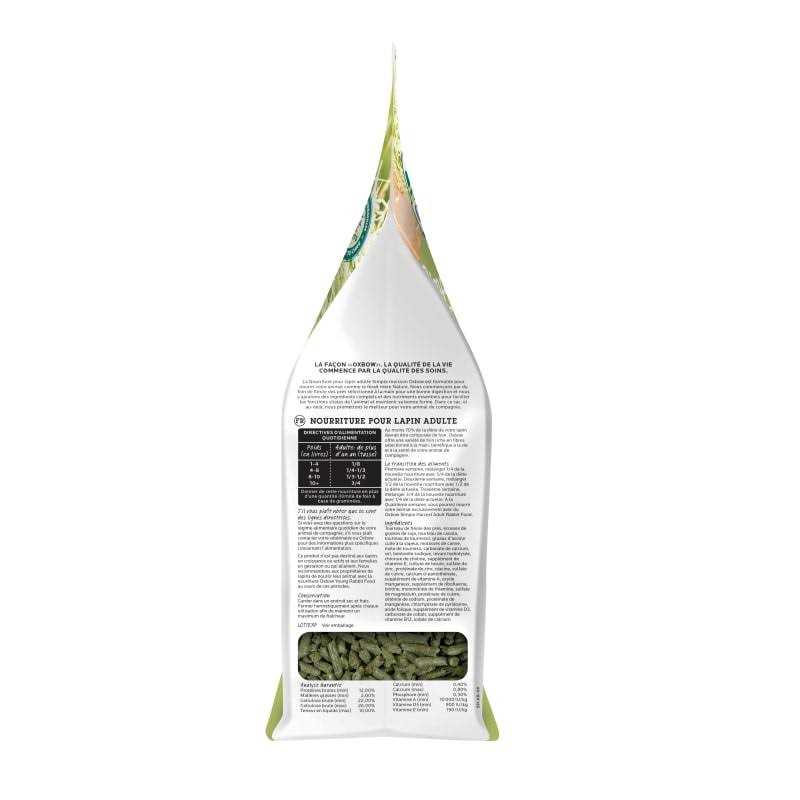 Oxbow Simple Harvest Adult Rabbit Food - Healthber