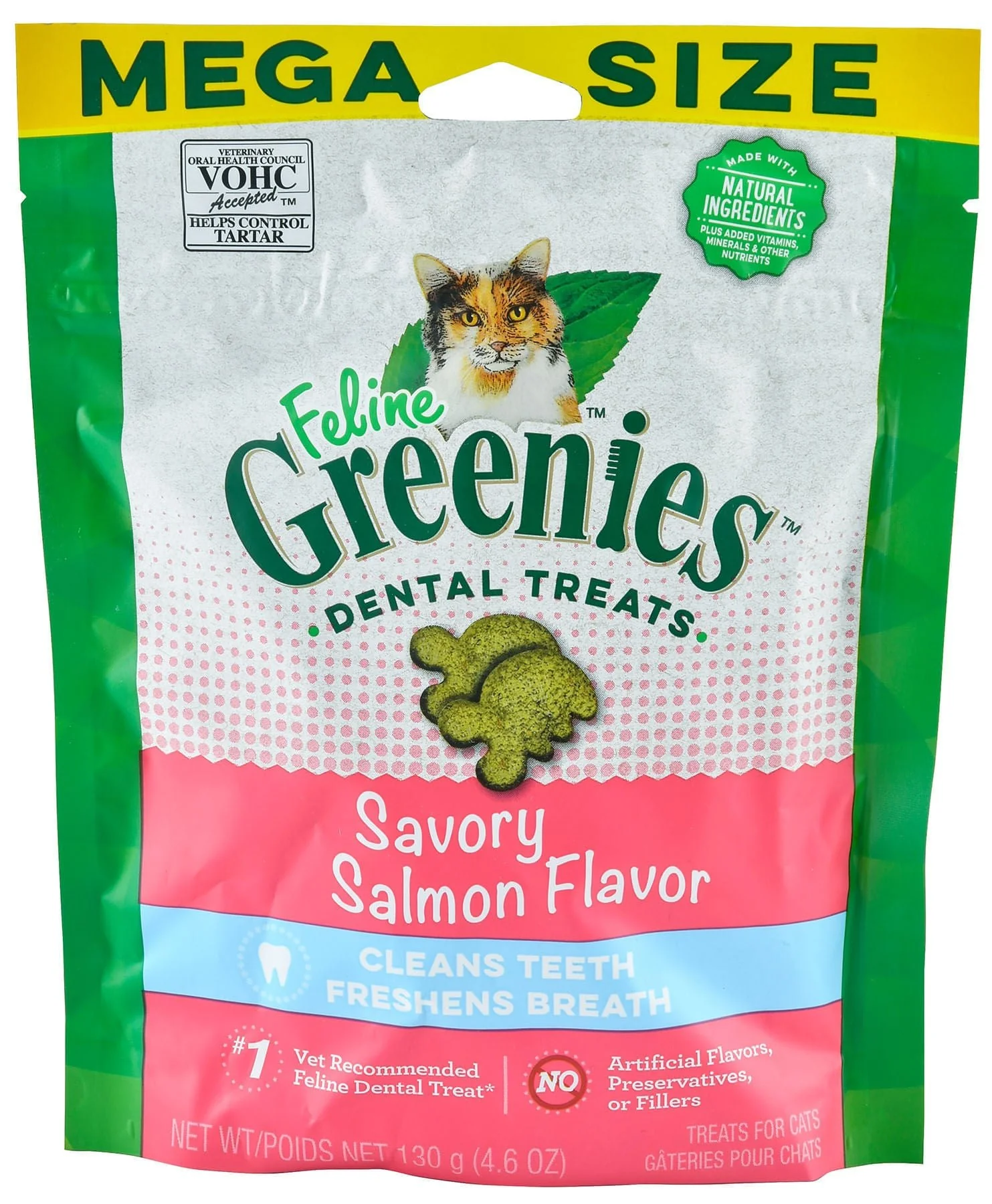 Greenies Feline, MEGA Size, 4.6 oz - Healthber
