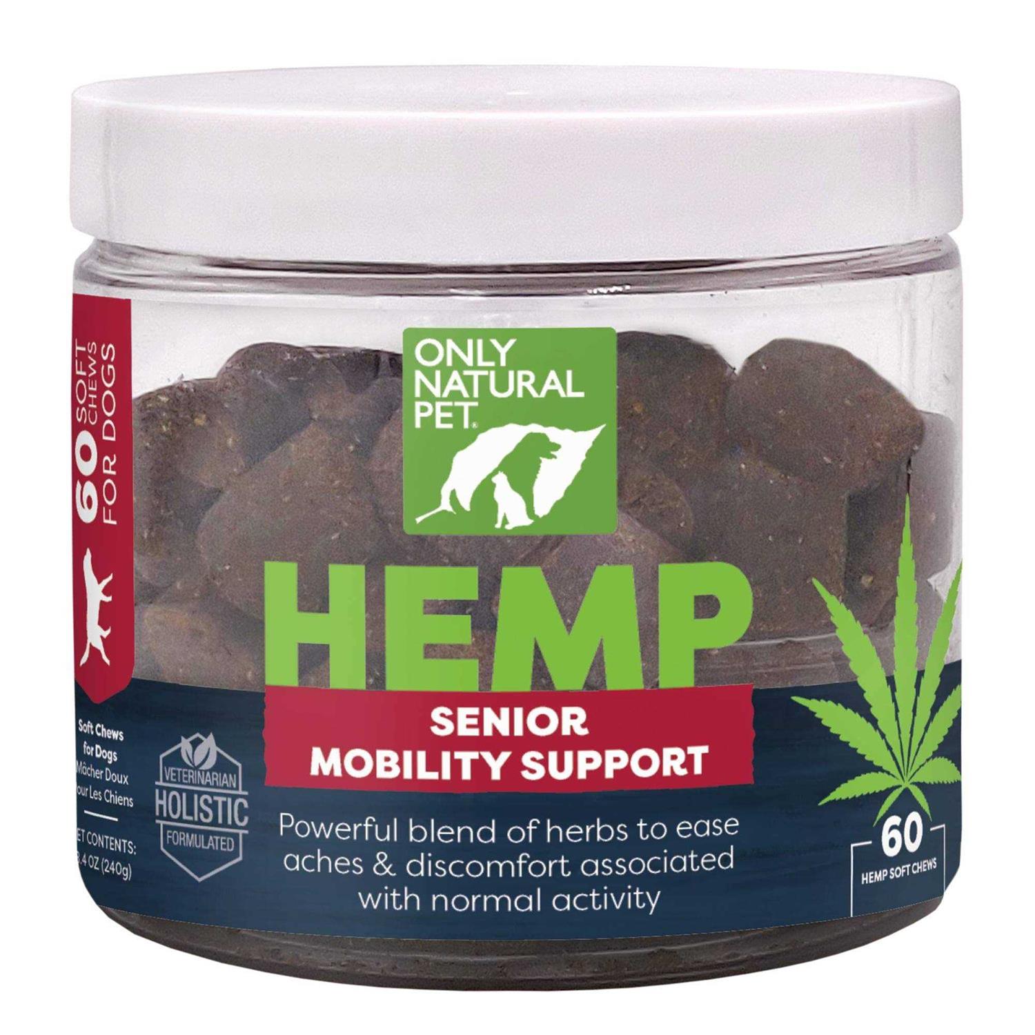 Only Natural Pet Hemp Advanced Hip & Joint Supplement for Dogs - Healthber