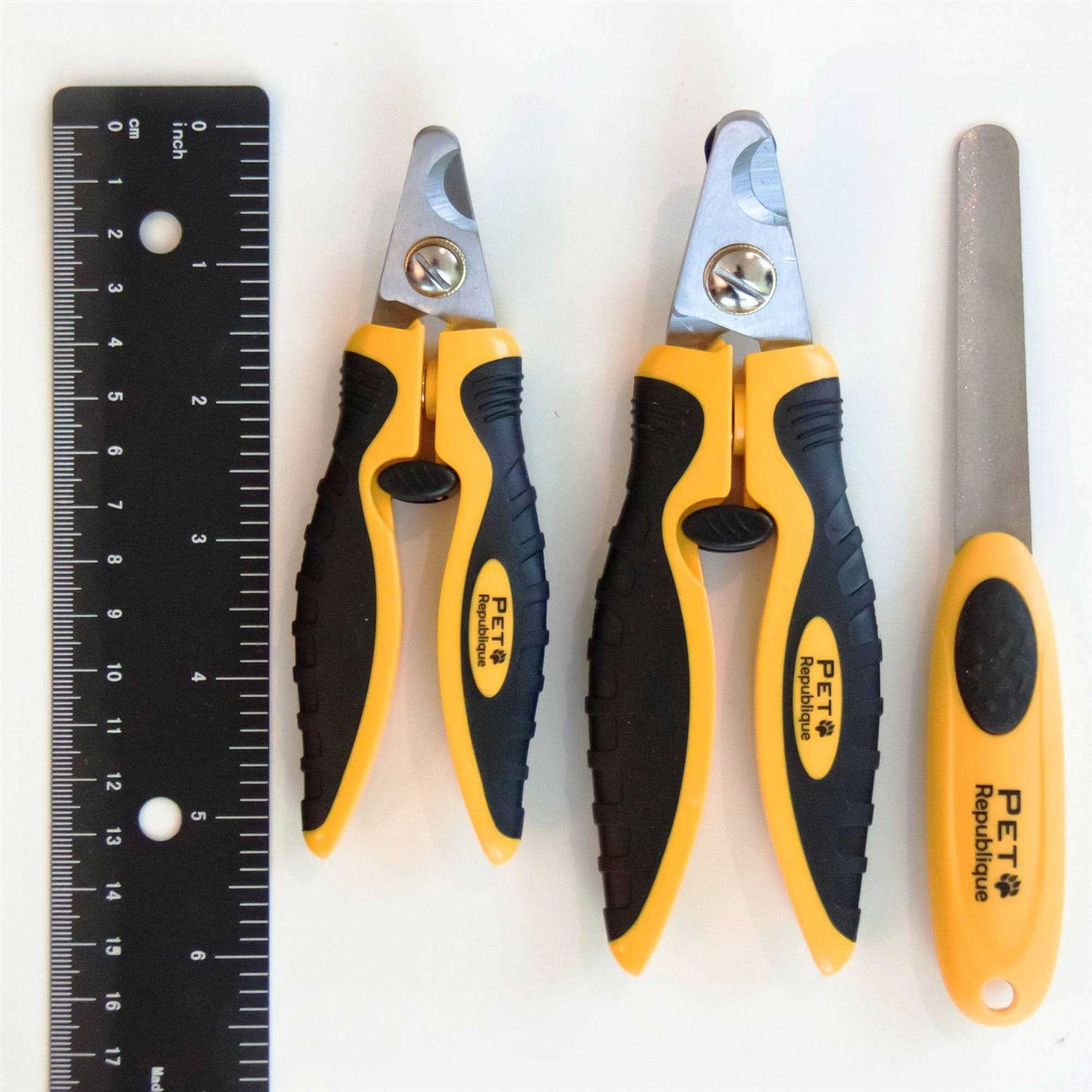Pet Republique Dog Nail Grinder and Nail Clippers Series Size Option Dogs - Healthber