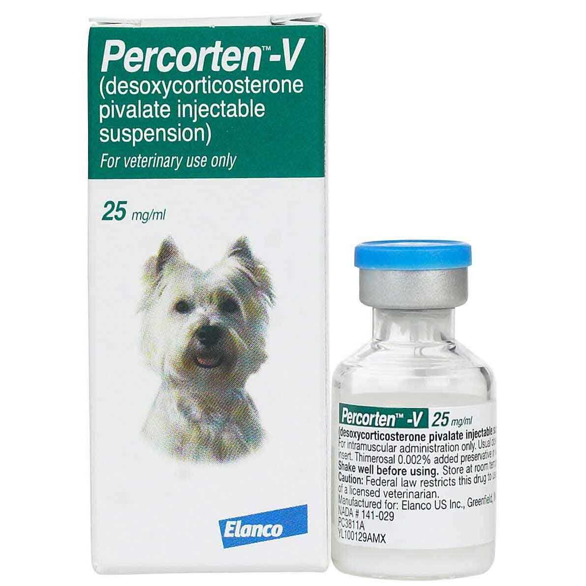 Percorten-V Injectable for Dogs - Healthber