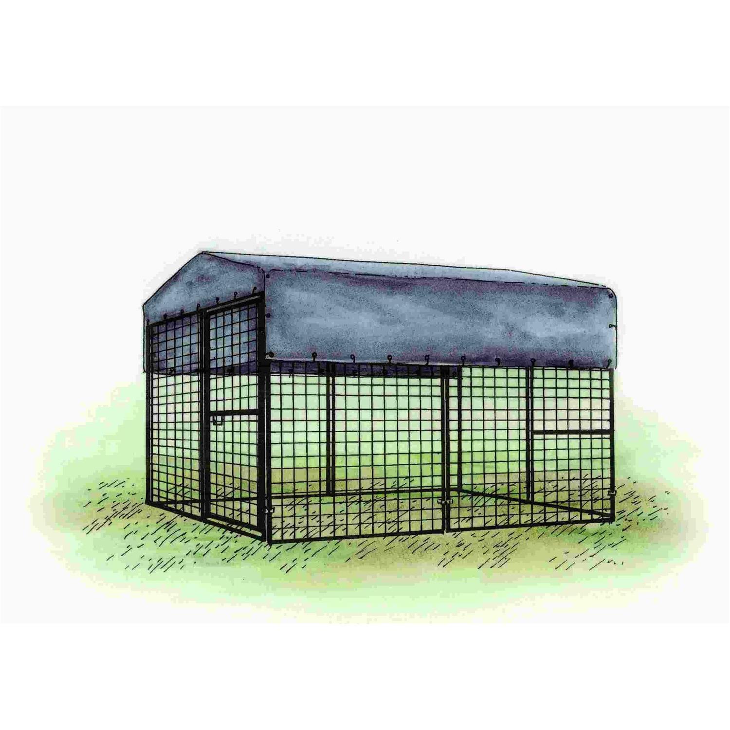 OverEZ Tarp 8 ft. Chicken Run - Healthber