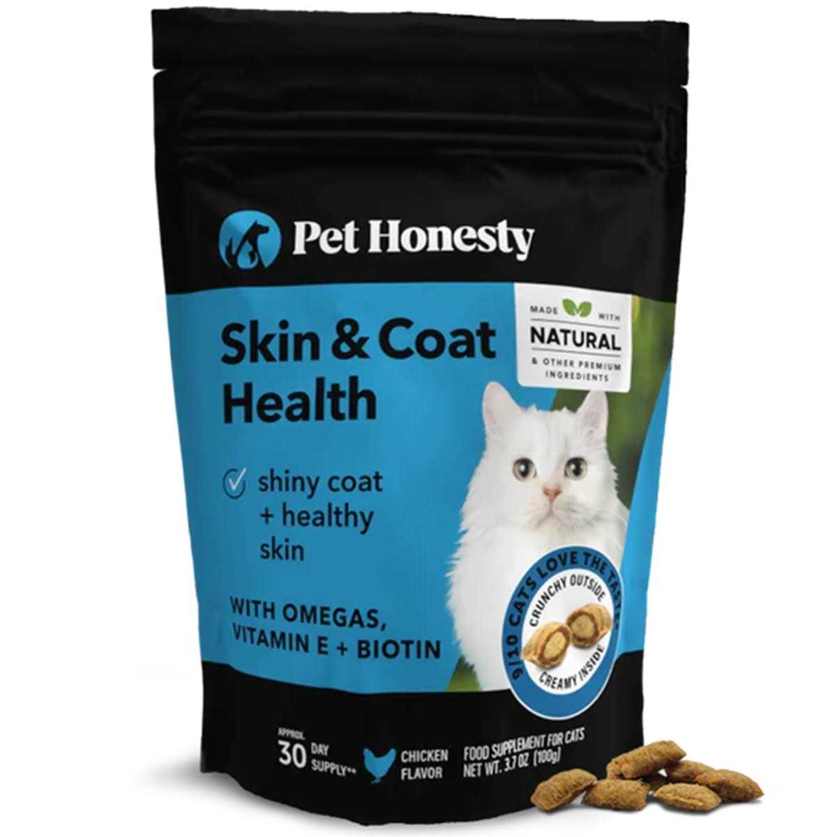 Pet Honesty Digestive Skin and Coat Cat Supplement - Healthber