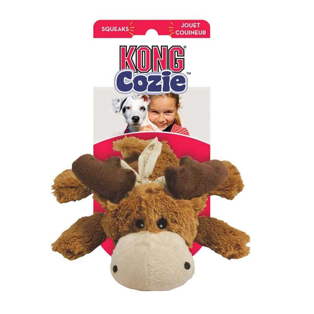 KONG Cozie Marvin Moose Dog Toy - Healthber