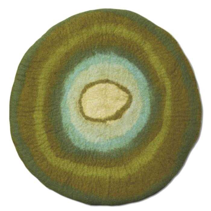 Dharma Dog Karma Cat Wool Mat Agate - Healthber