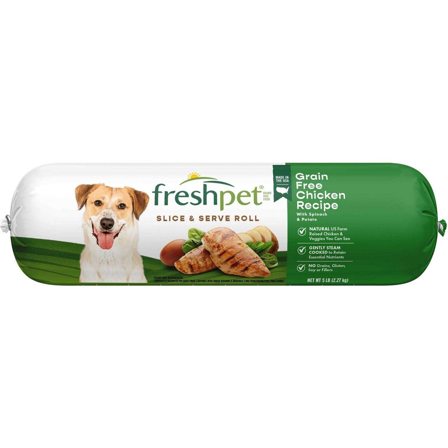 Freshpet Select Grain Free Chicken Recipe Dog Food - Healthber