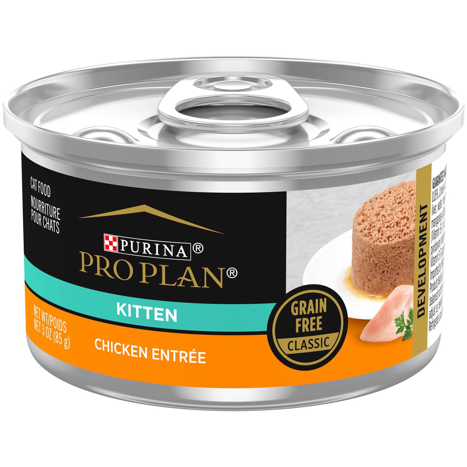 Purina Pro Plan Grain Free Pate Wet Kitten Food - Healthber
