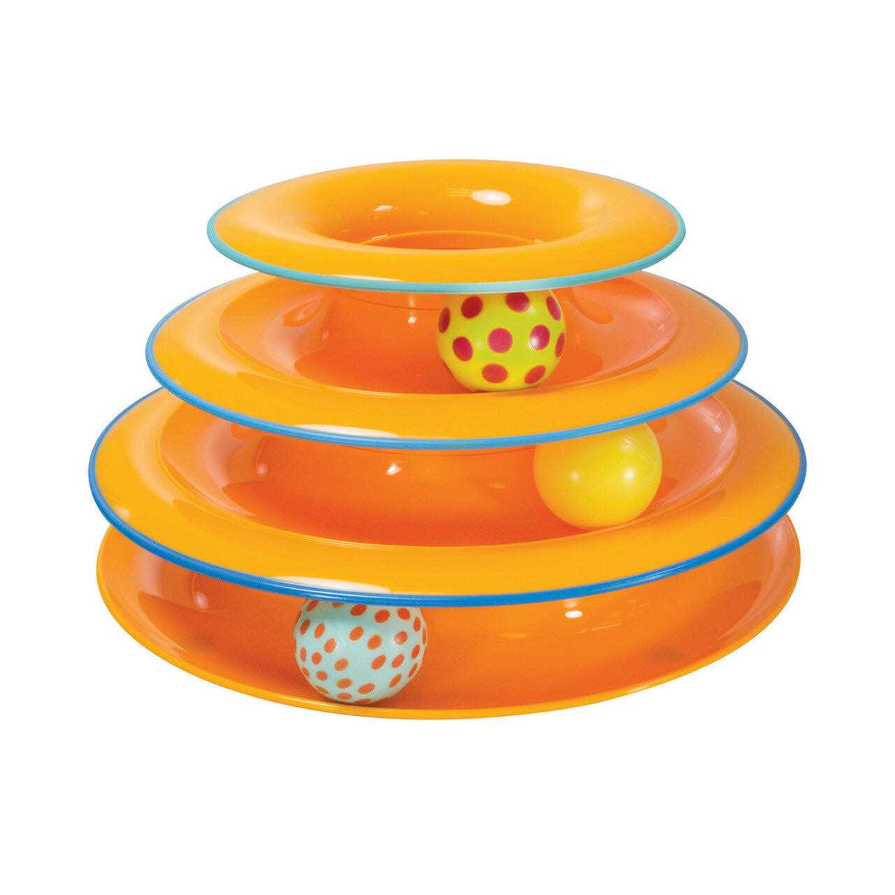 Petstages Cat Toy Tower of Tracks - Healthber