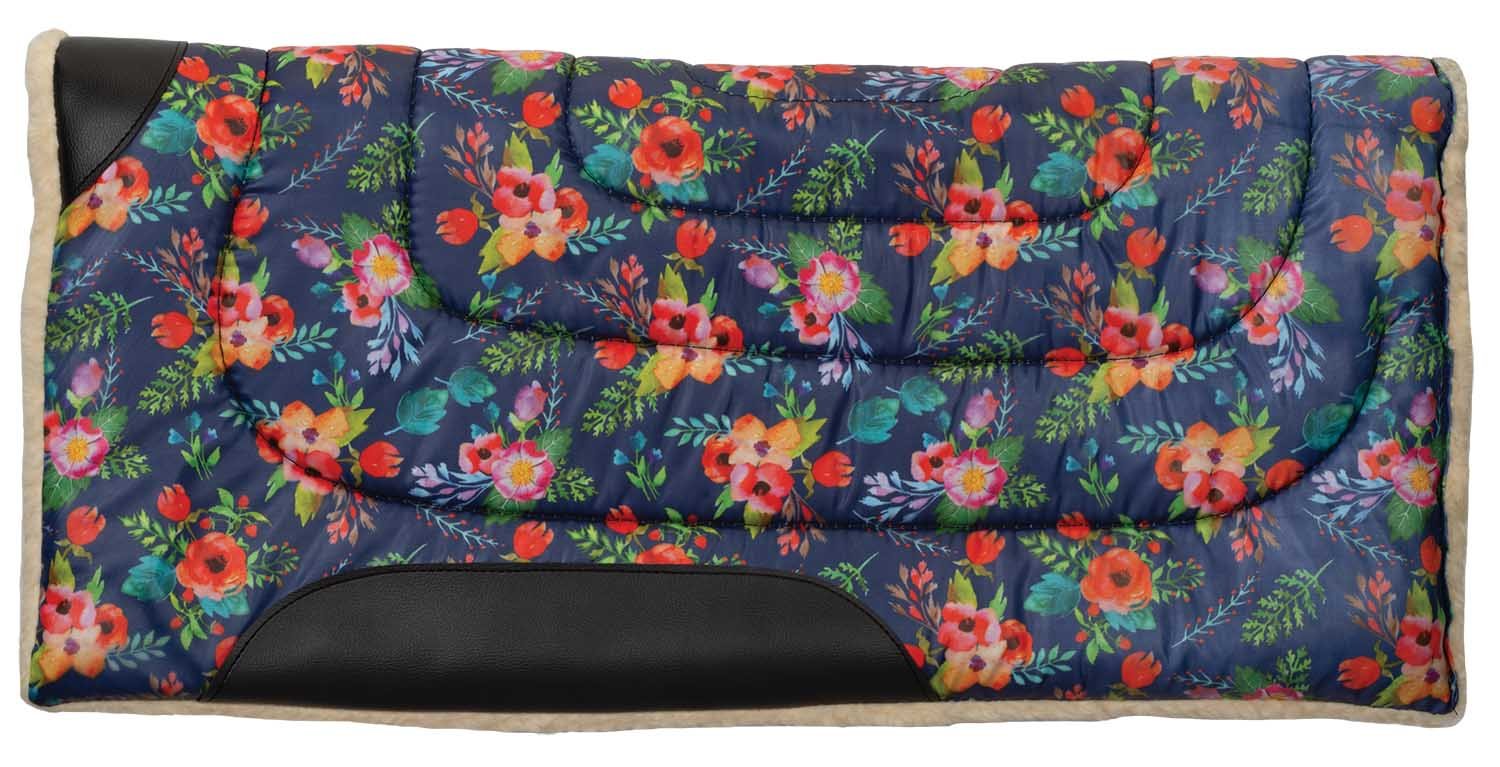Weaver Floral Saddle Pad - Healthber