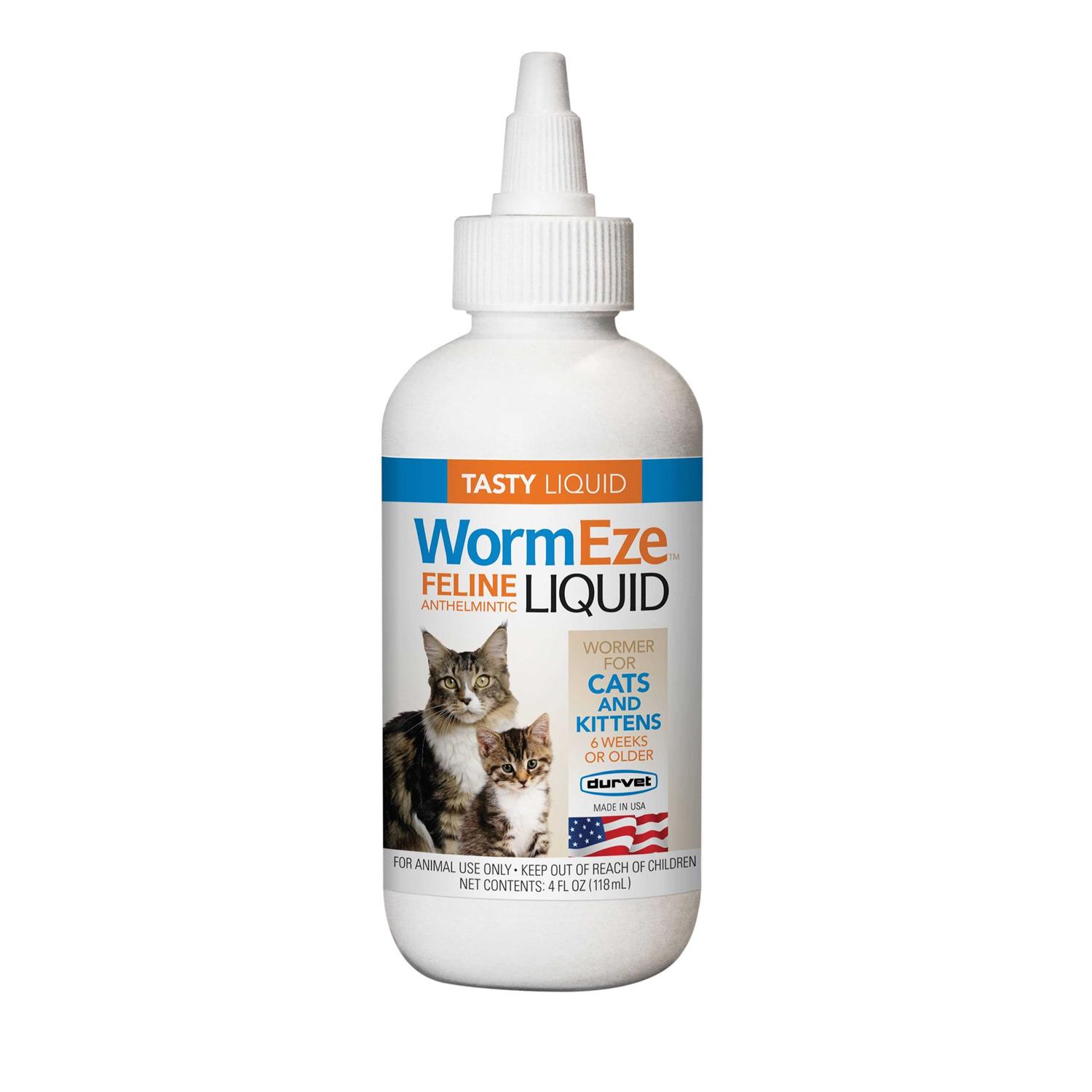 Durvet WormEze Feline Liquid - Healthber