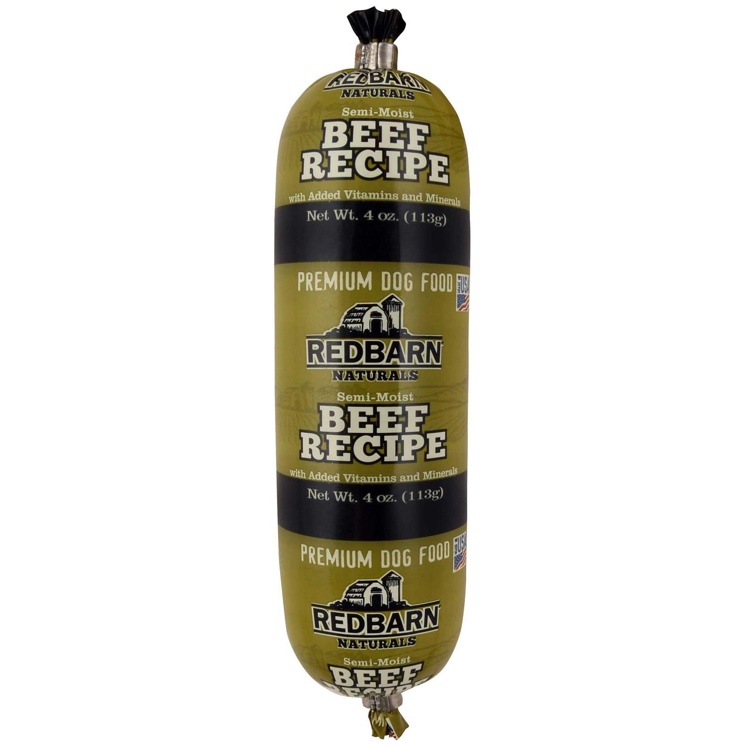 Redbarn Dog Food Roll Beef - Healthber