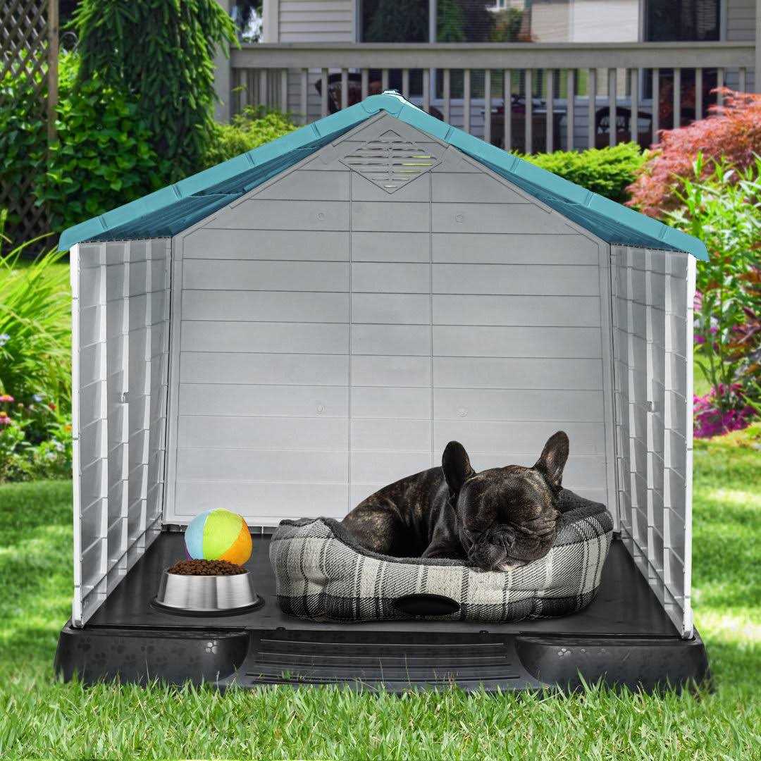Shelia Plastic Dog House Archie & Oscar - Healthber